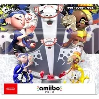 ニンテンドウ(任天堂)のamiibo すりみ連合セット[フウカ/ウツホ/マンタロー(ゲームキャラクター)