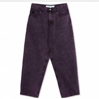 ポーラースケートカンパニー(POLAR SKATE CO.)のPOLAR skate bigboy jeans purple black m(デニム/ジーンズ)