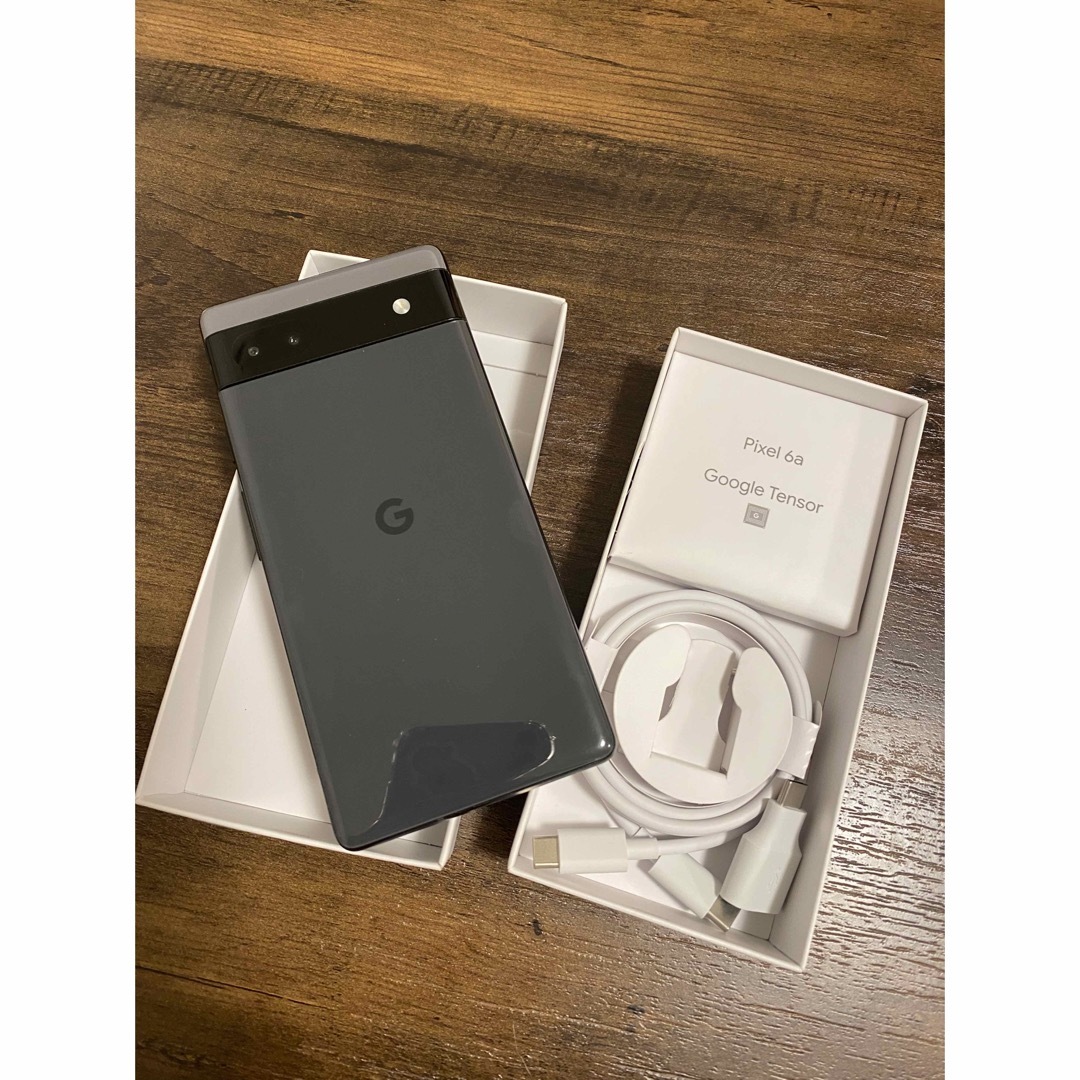 スマートフォン本体Google Pixel 6a Charcoal 128 GB SIMフリー