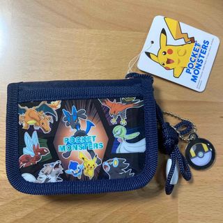 ポケモン(ポケモン)のポケモン財布 ネイビー　ルカリオ　新品(財布)