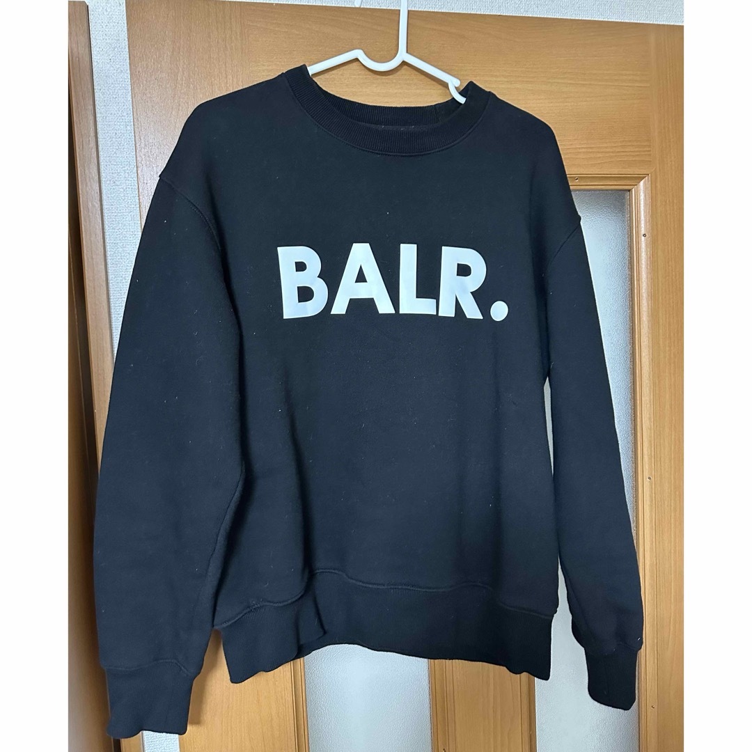 BALR ボーラークルーネックトレーナー スウェット 黒色 メンズのトップス(スウェット)の商品写真