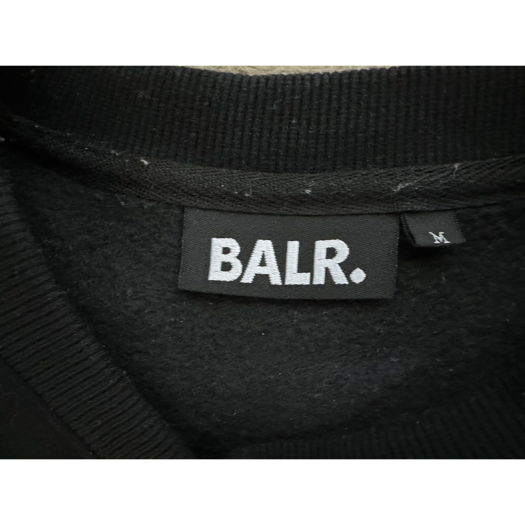 BALR ボーラークルーネックトレーナー スウェット 黒色 メンズのトップス(スウェット)の商品写真