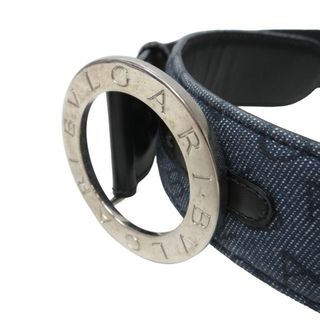 BVLGARI - BVLGARI ブルガリ ブランドロゴ レザーベルトの通販 by