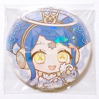 プリパラ ガァララ ホログラム 缶バッジ 新品未使用(バッジ/ピンバッジ)