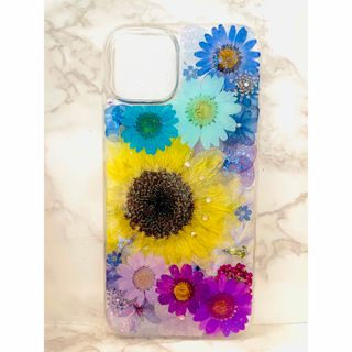 全機種対応 iPhoneケース 押し花ケース 押し花 ケース 花 Android(iPhoneケース)