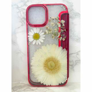 全機種対応 iPhoneケース 押し花ケース 押し花 ケース 花 Android(スマホケース)