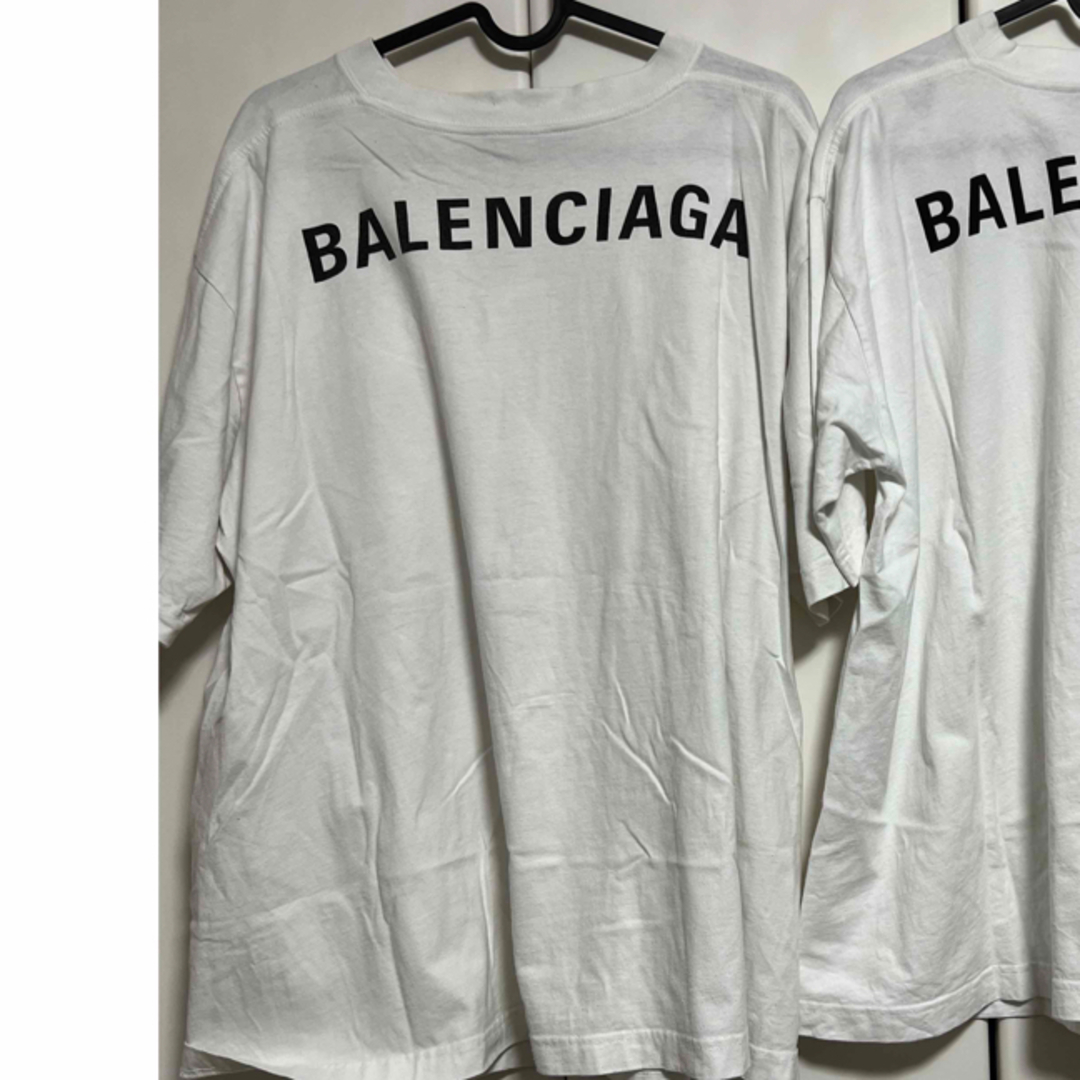 Balenciaga - バレンシアガ balenciaga バックロゴ tシャツ ホワイトの
