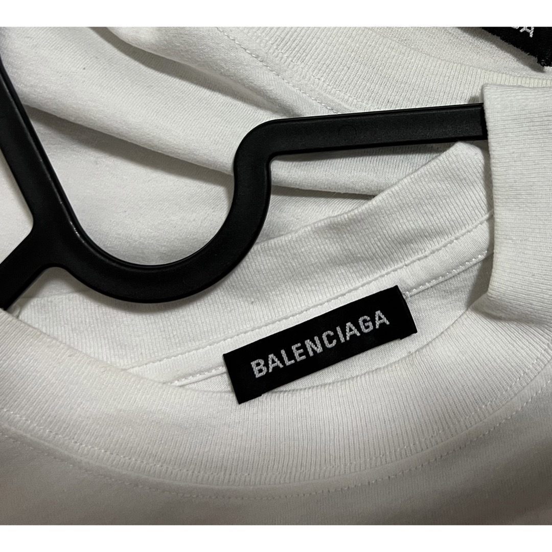 Balenciaga - バレンシアガ balenciaga tシャツ バックロゴ ホワイト ...