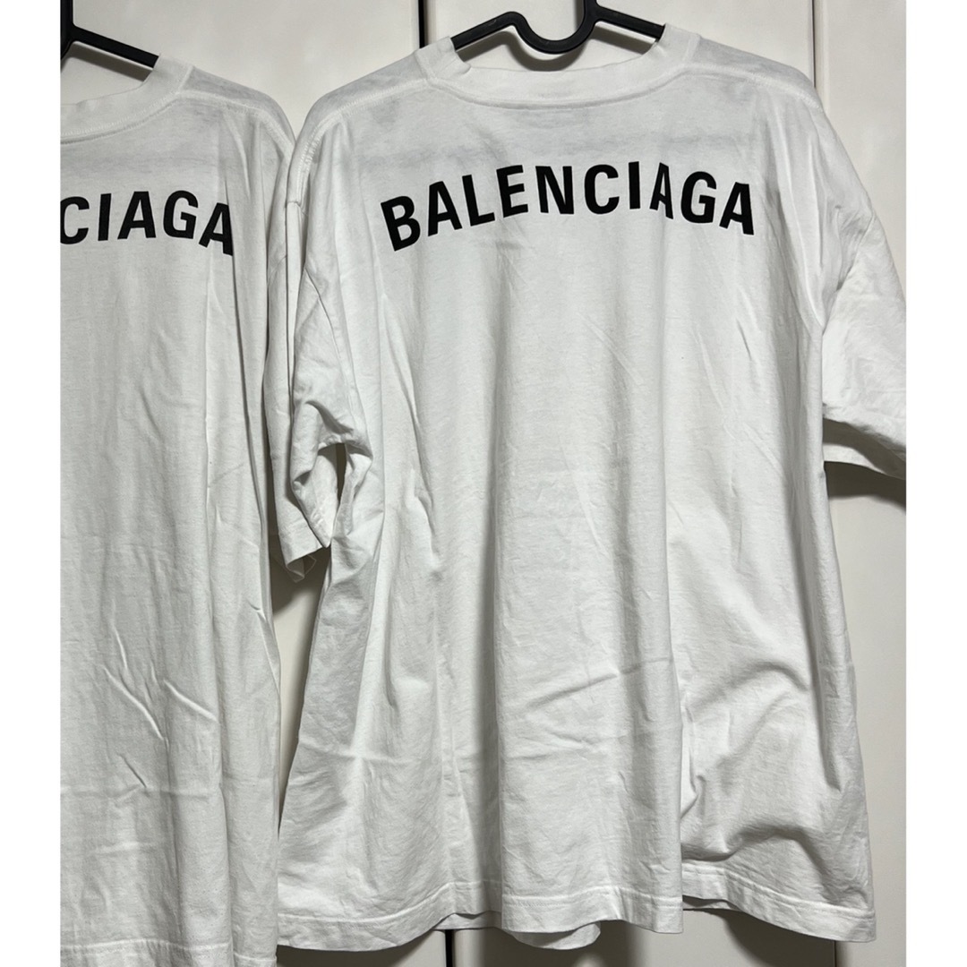 Balenciaga - バレンシアガ balenciaga tシャツ バックロゴ ホワイト