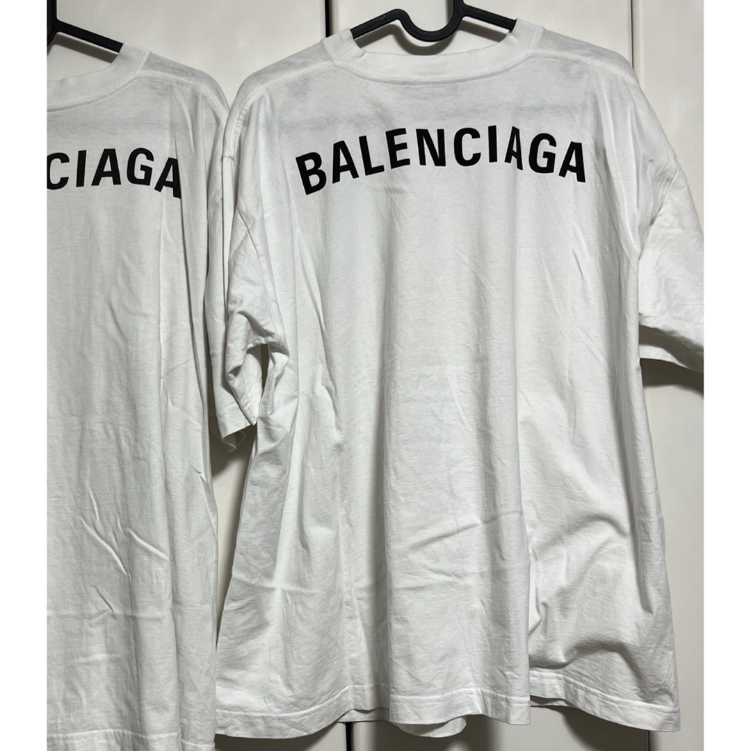 Balenciaga - バレンシアガ balenciaga tシャツ バックロゴ ホワイト ...