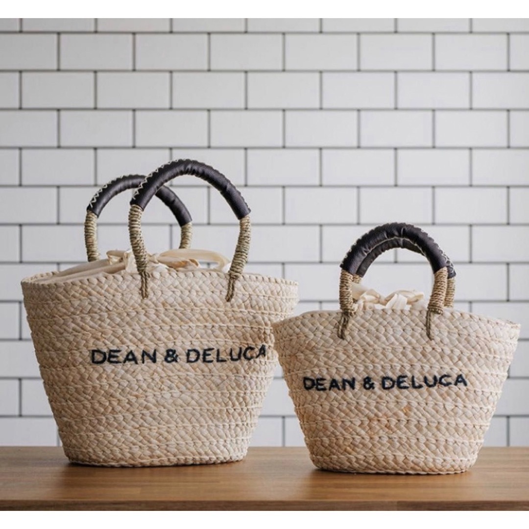 DEAN & DELUCA(ディーンアンドデルーカ)の新品DEAN&DELUCA×BEAMS保冷カゴバッグ　小 船型 ビームス レディースのバッグ(かごバッグ/ストローバッグ)の商品写真