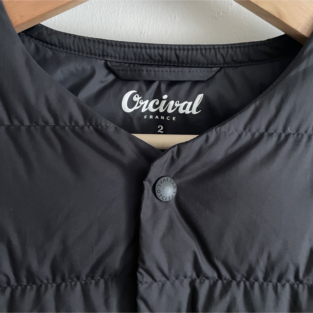 ORCIVAL(オーシバル)のオーシバル　ポリエステルタフタ ライトダウンブルゾン レディースのジャケット/アウター(ダウンジャケット)の商品写真