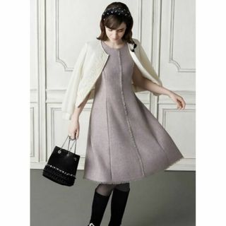 新品★Rene★ルネ★ツイードワンピース★ピンク★サイズ34 新品★Rene★ルネ★ツイードワンピース★ピンク★サイズ34