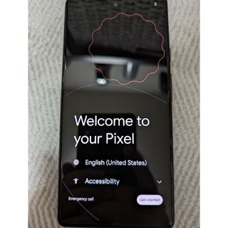 グーグル(Google)のGoogle Pixel 6 ストーミー ブラック(スマートフォン本体)