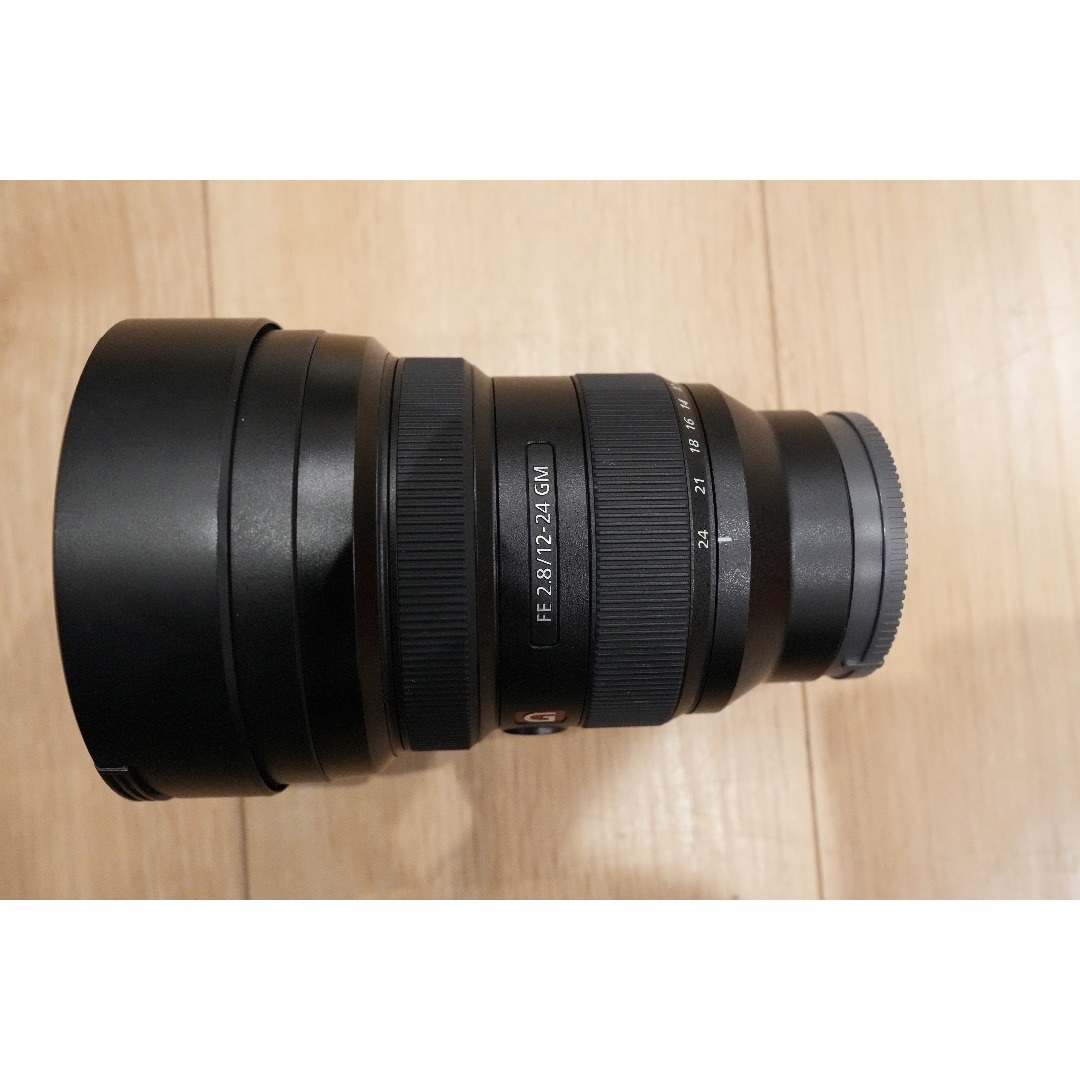 SONY(ソニー)の【美品】ソニー FE 12-24mm F2.8 GM 保証付　 スマホ/家電/カメラのカメラ(レンズ(ズーム))の商品写真