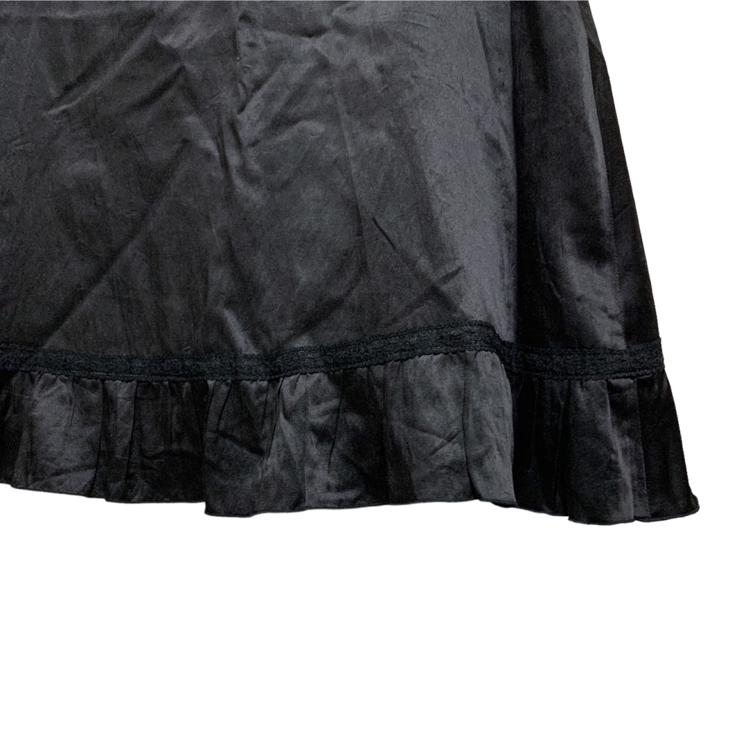 a.v.v(アーヴェヴェ)の【a.v.v noble】アーヴェヴェ 膝丈スカート シルク混 Lサイズ レディースのスカート(ひざ丈スカート)の商品写真