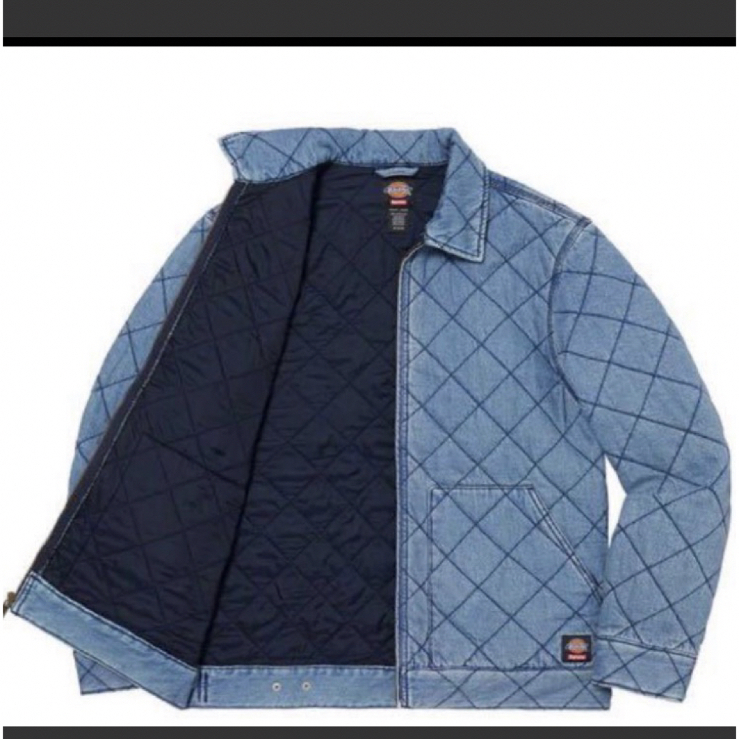 Supreme(シュプリーム)のsupreme Dickies ワークジャケットデニムジャケット ディッキーズ  メンズのジャケット/アウター(Gジャン/デニムジャケット)の商品写真