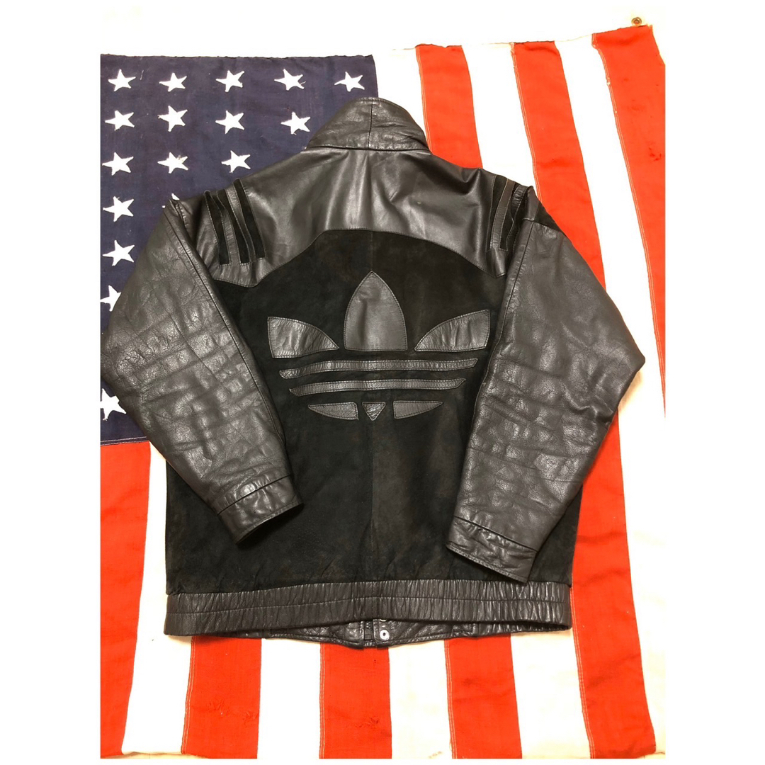 adidas - 超希少!ビンテージ80年代アディダスオリジナルレザースエード