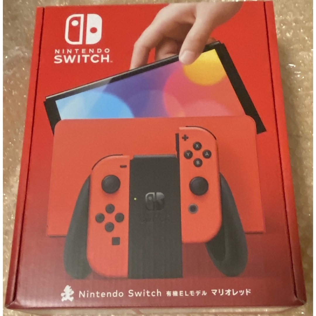買い店舗 新品未開封 Nintendo Switch（有機ELモデル） マリオレッド ...