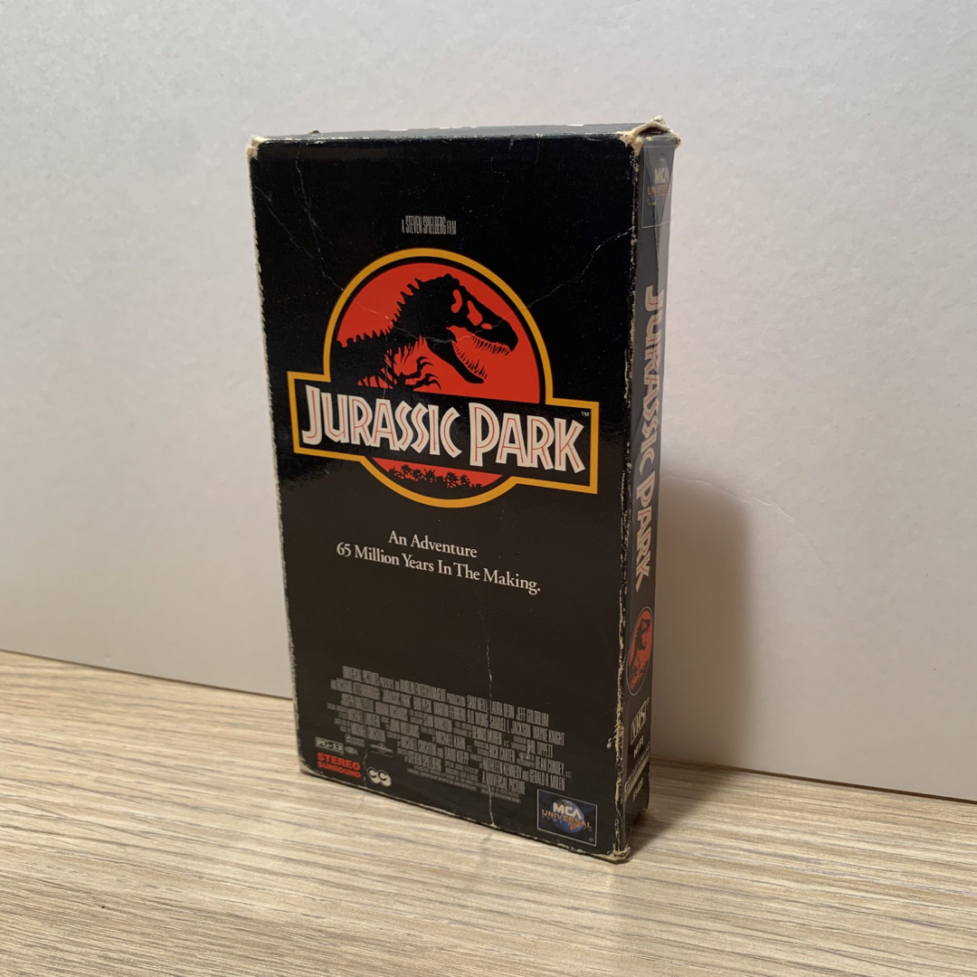 UNIVERSAL ENTERTAINMENT(ユニバーサルエンターテインメント)の【希少】ジュラシックパーク　英語版　VHS エンタメ/ホビーのDVD/ブルーレイ(外国映画)の商品写真