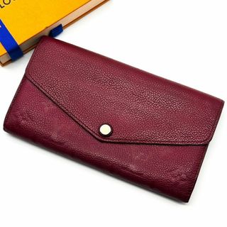 ヴィトン(LOUIS VUITTON) モノグラム 財布(レディース)（レッド/赤色系 ...