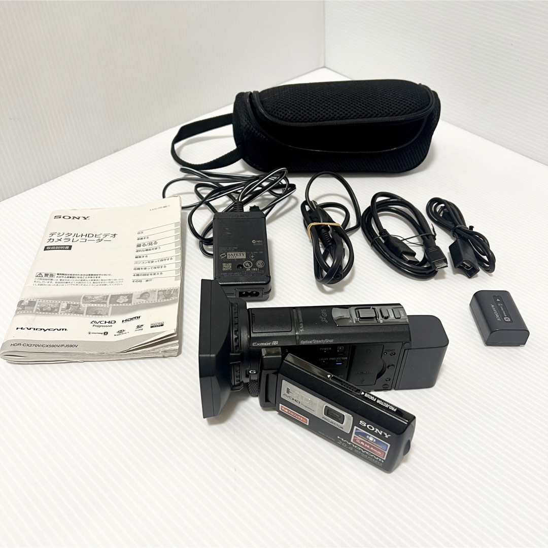 SONY ソニー HDR-PJ590V ビデオカメラ ハンディカメラ
