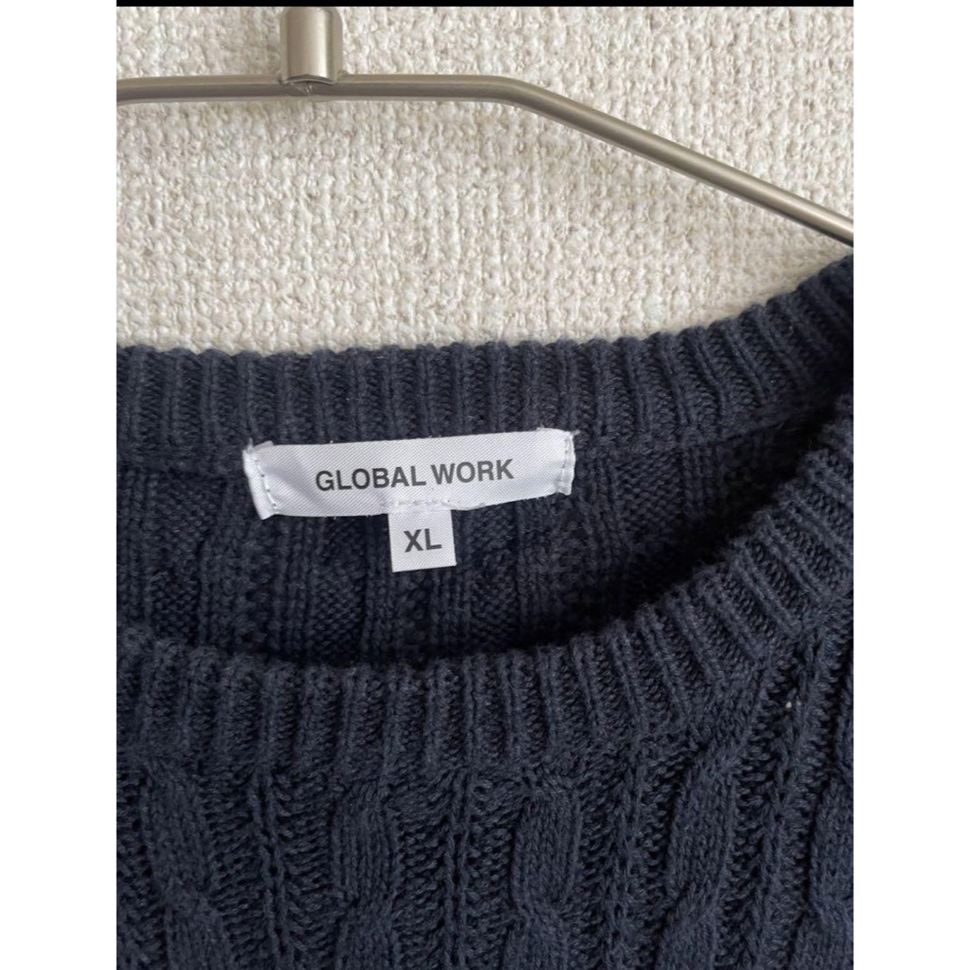 GLOBAL WORK(グローバルワーク)のGLOBALWORK ボーダー　長袖　ロンT   トレーナー キッズ/ベビー/マタニティのキッズ服男の子用(90cm~)(Tシャツ/カットソー)の商品写真