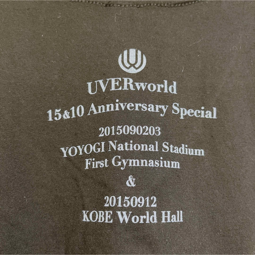 【Sｻｲｽﾞ】UVERworld 2015年ﾗｲﾌﾞTｼｬﾂ エンタメ/ホビーのタレントグッズ(ミュージシャン)の商品写真