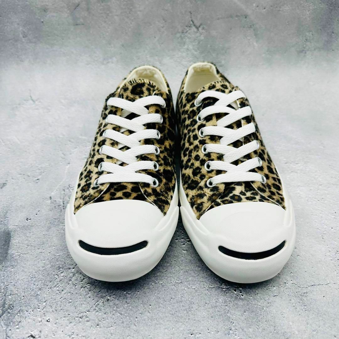 CONVERSE - 【美品】コンバース JACK PURCELL レオパード ファー 希少