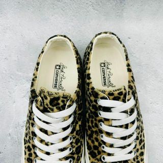 CONVERSE - 【美品】コンバース JACK PURCELL レオパード ファー 希少