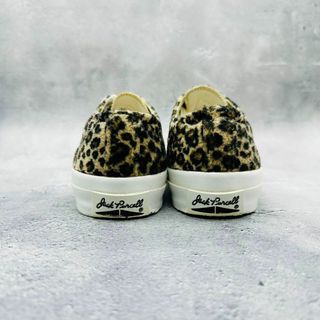 CONVERSE - 【美品】コンバース JACK PURCELL レオパード ファー 希少