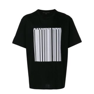 アレキサンダーワン(Alexander Wang)のAlexander Wang Tシャツ　バーコード(Tシャツ/カットソー(半袖/袖なし))