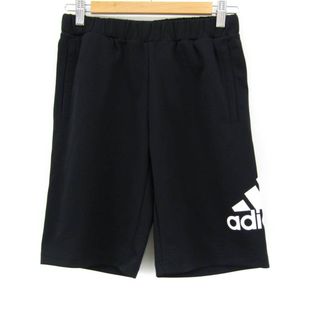 アディダス(adidas)のアディダス ショートパンツ ハーフパンツ ジャージ スポーツウエア メンズ Sサイズ ブラック adidas(ショートパンツ)