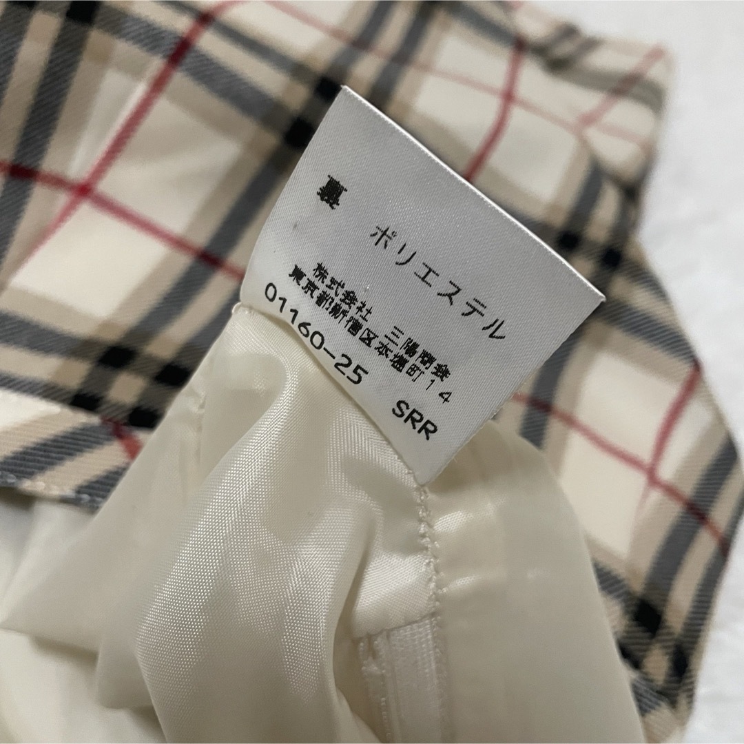 BURBERRY(バーバリー)のBURBERRY バーバリー ロンドン　ノバチェック　ひざ丈　スカート　36 レディースのスカート(ひざ丈スカート)の商品写真