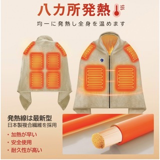 洗える電気ブランケット　毛布　肩掛け　バッテリー付き　150×80 大判(電気毛布)