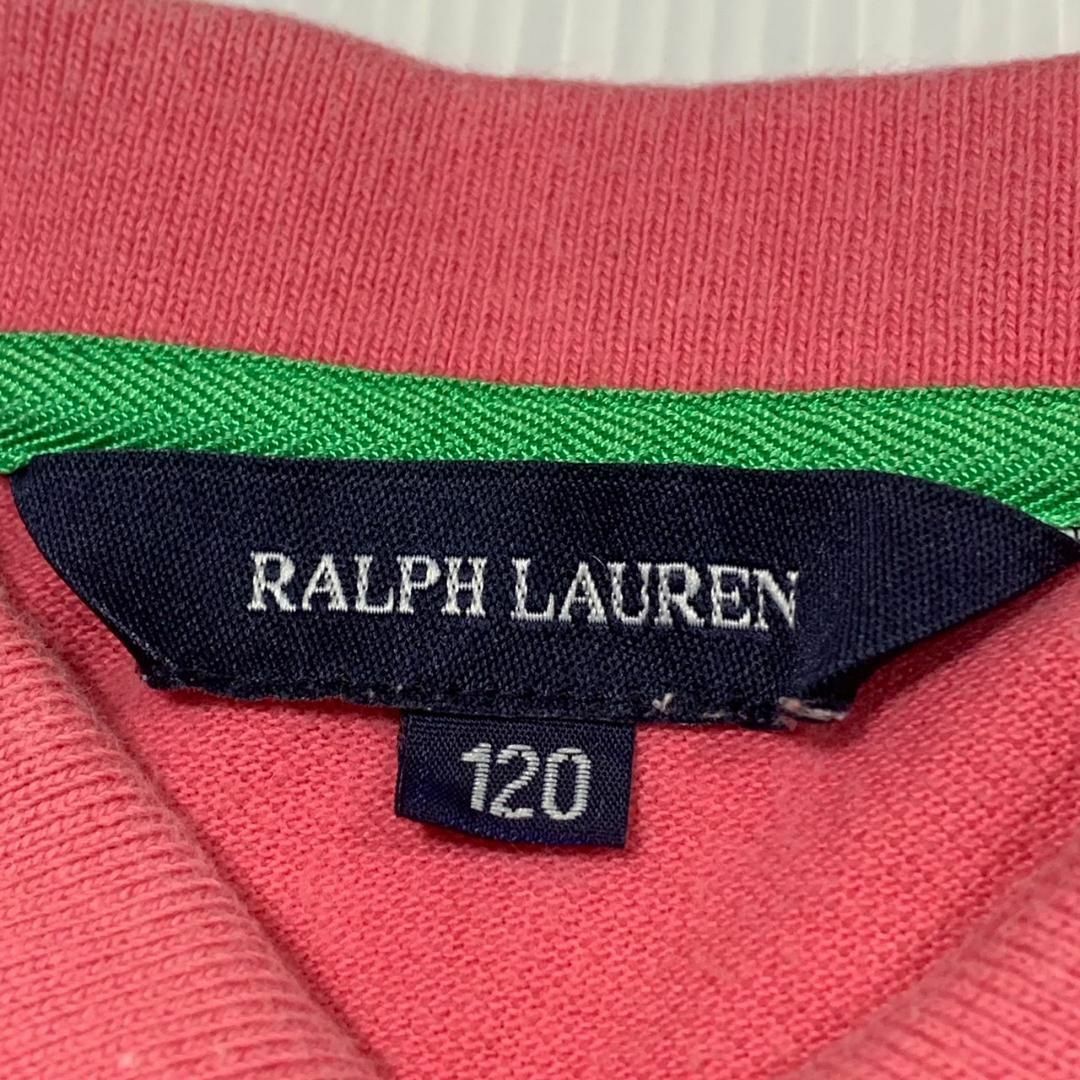 Ralph Lauren(ラルフローレン)のRALPH LAUREN 半袖 ポロシャツ トップス キッズ 子供服 ブランド キッズ/ベビー/マタニティのキッズ服女の子用(90cm~)(Tシャツ/カットソー)の商品写真