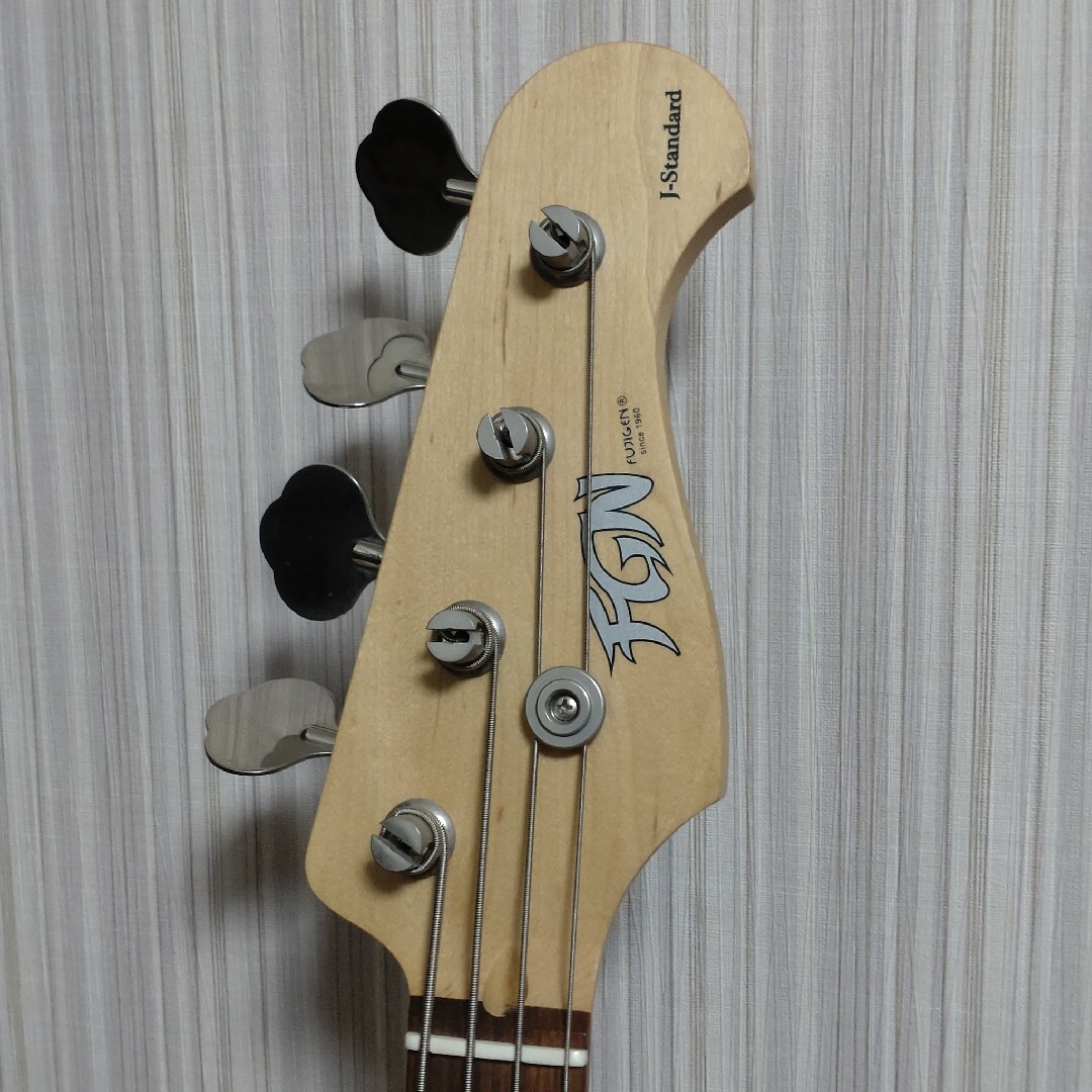 FUJIGEN J-Standard PRECISION BASS　黒 楽器のベース(エレキベース)の商品写真