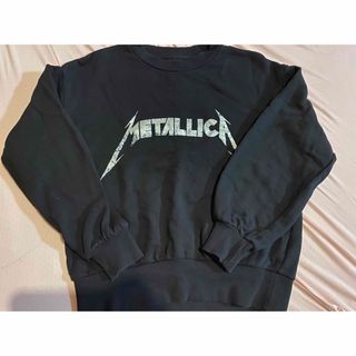 ジーユー(GU)のメタリカ　Metallica トレーナー　2枚セット 女性サイズ(トレーナー/スウェット)