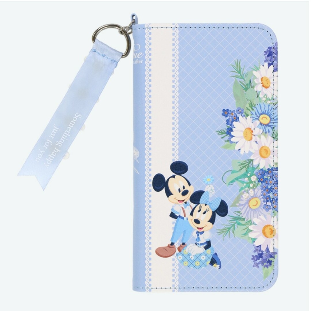 Disney(ディズニー)の【新品】ディズニー★スマホケース★Disney Blue Ever After スマホ/家電/カメラのスマホアクセサリー(モバイルケース/カバー)の商品写真