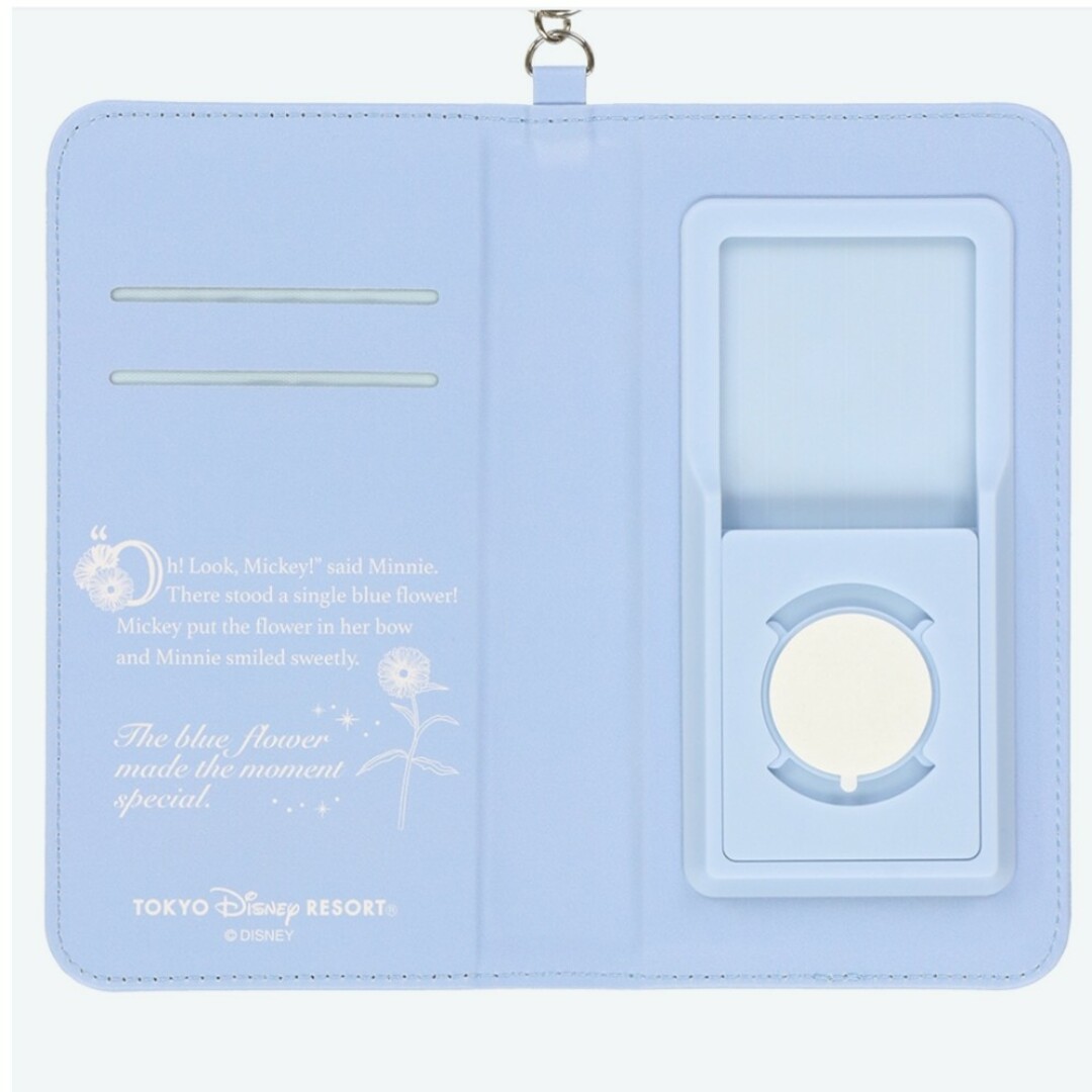 Disney(ディズニー)の【新品】ディズニー★スマホケース★Disney Blue Ever After スマホ/家電/カメラのスマホアクセサリー(モバイルケース/カバー)の商品写真