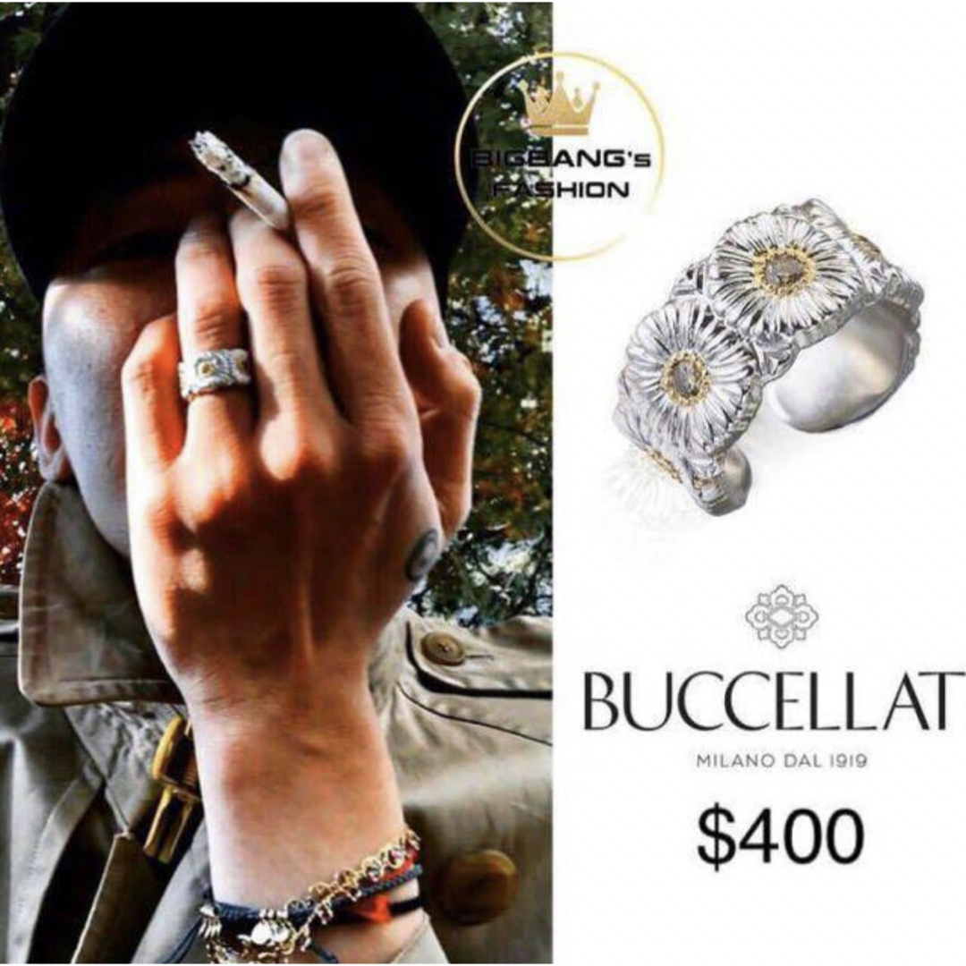 BUCCELLATI リング デイジーリング ブチェラッティ メンズのアクセサリー(リング(指輪))の商品写真