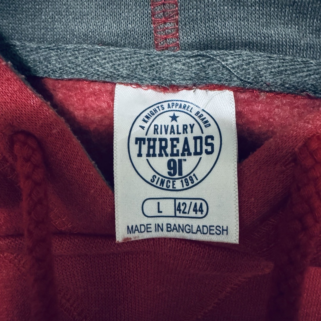 【USA古着】Rivalry Threadsのパーカー Lサイズ メンズのトップス(パーカー)の商品写真