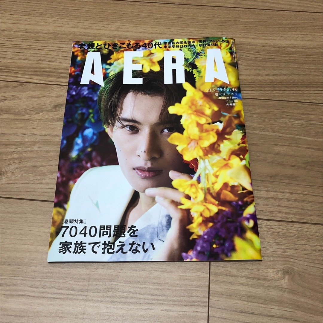 Snow Man(スノーマン)のAERA 2023.9.25 向井康二 渡辺翔太 エンタメ/ホビーのタレントグッズ(アイドルグッズ)の商品写真