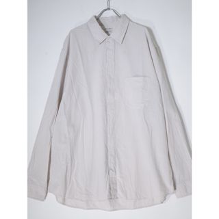 スティーブンアラン(steven alan)のスティーブンアランSTEVEN ALAN C/LNN/RME FLY FRONT REGULAR COLLAR SHIRT-LOOSE/シャツ【XL】【MSHA73023】(その他)