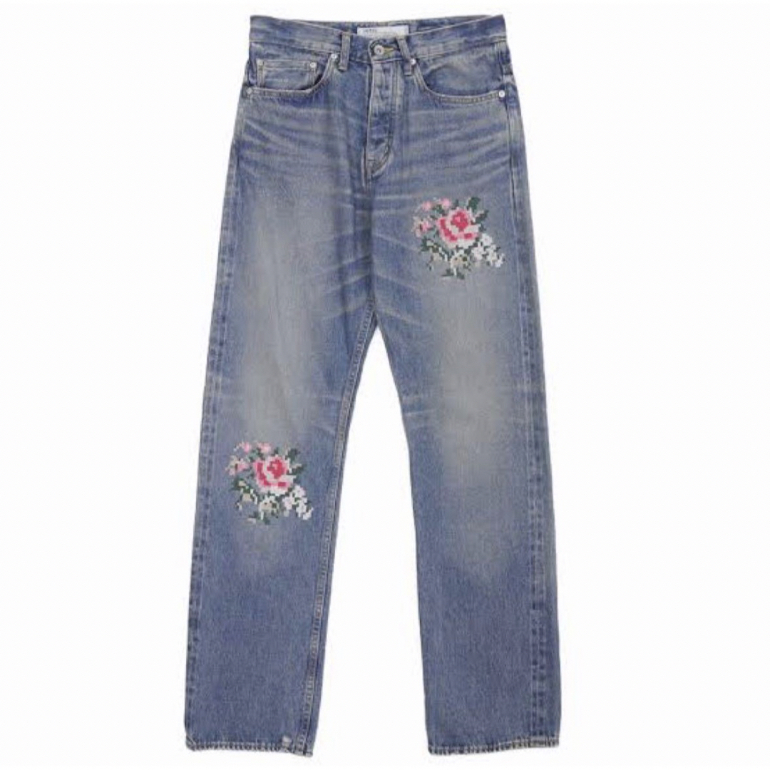 DAIRIKU21AW flower denim メンズのパンツ(デニム/ジーンズ)の商品写真