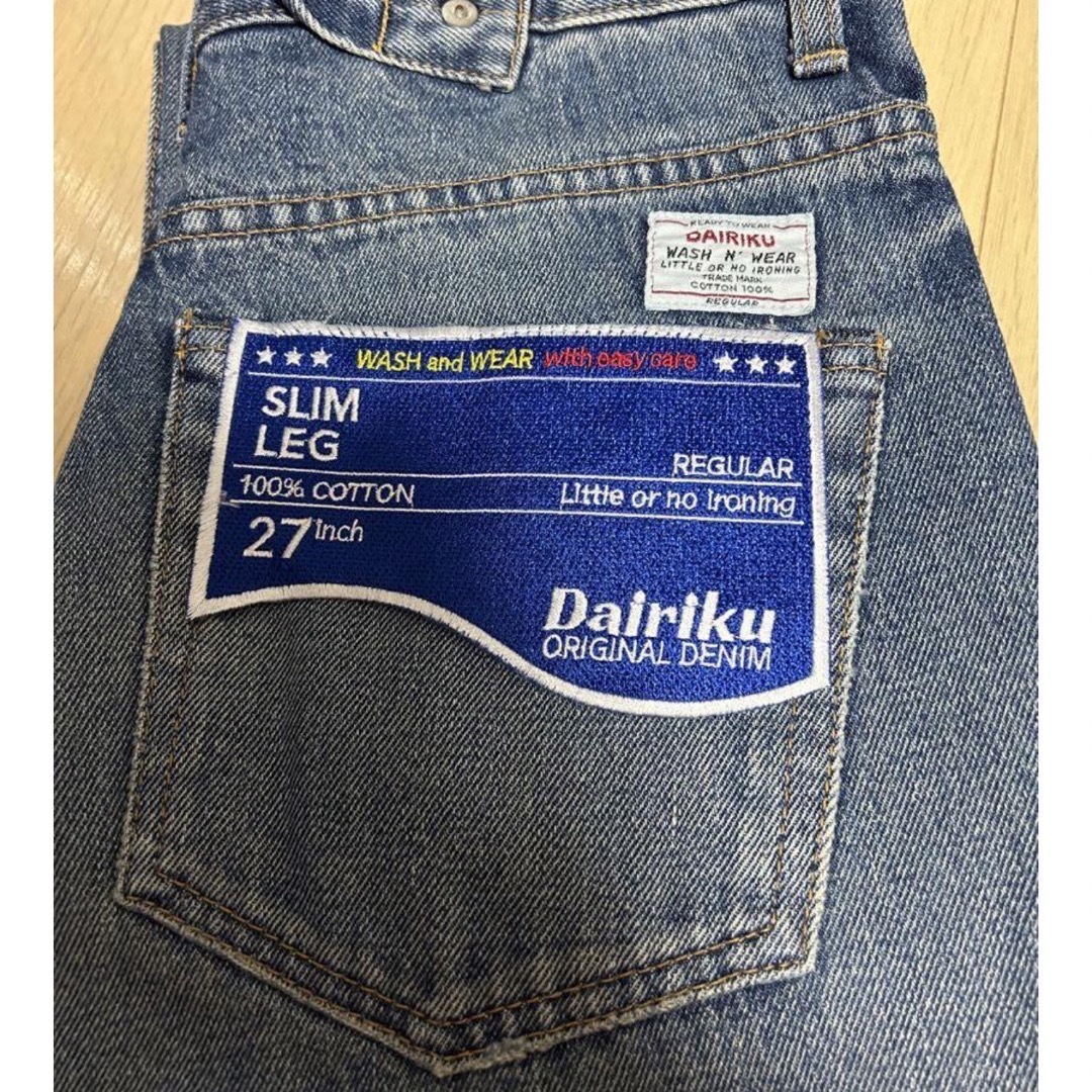 DAIRIKU21AW flower denim メンズのパンツ(デニム/ジーンズ)の商品写真