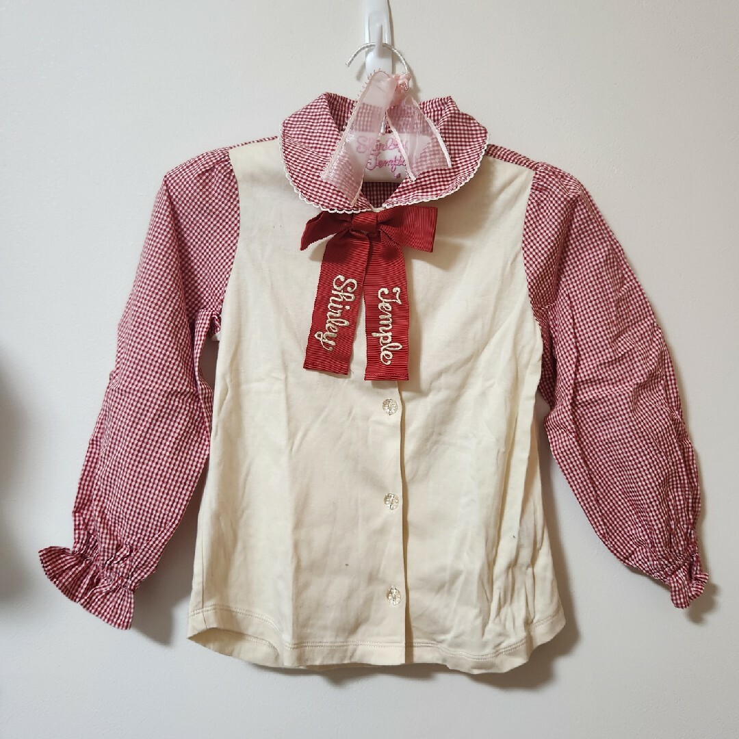 Shirley Temple(シャーリーテンプル)のシャーリーテンプル　120 キッズ/ベビー/マタニティのキッズ服女の子用(90cm~)(ブラウス)の商品写真