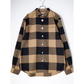 ジャクソンマティスJACKSON MATISSE 2023AW Big block Check Shirtビッグ ブロックチェック ヘビーウールシャツ新品【M】【MSHA73200】(その他)