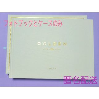 BTS ジョングク GOLDEN SOLID フォトブック ケース(K-POP/アジア)