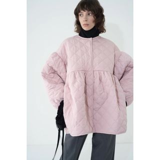 新品試着のみ♡mamu QUILTING BALLOON COAT(ノーカラージャケット)